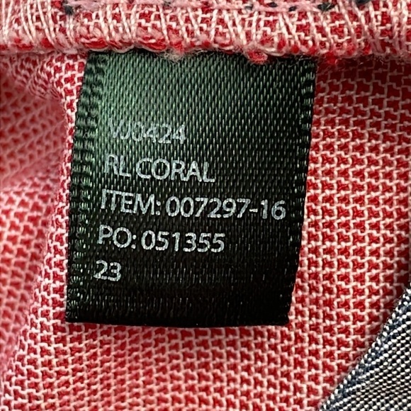 New Rodd & Gunn Straight Fit Jean Pants Coral Red Lived In Washed Sz 38 - Picture 14 of 15